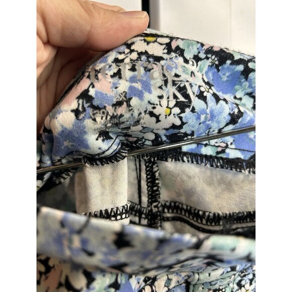 Terra & Sky Women Plus Size Super Soft Jegging Ditsy Floral 2X(20W-22W)‎ Skinny - Picture 6 of 10